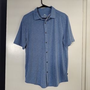 NWT Tommy Bahama Blue Yonder Paradise Camp Shirt